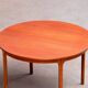 Set Table and 4 built-in chairs Scandinavian vintage 1960