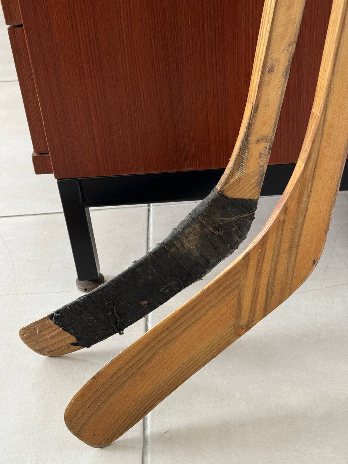 Vintage hockey stick