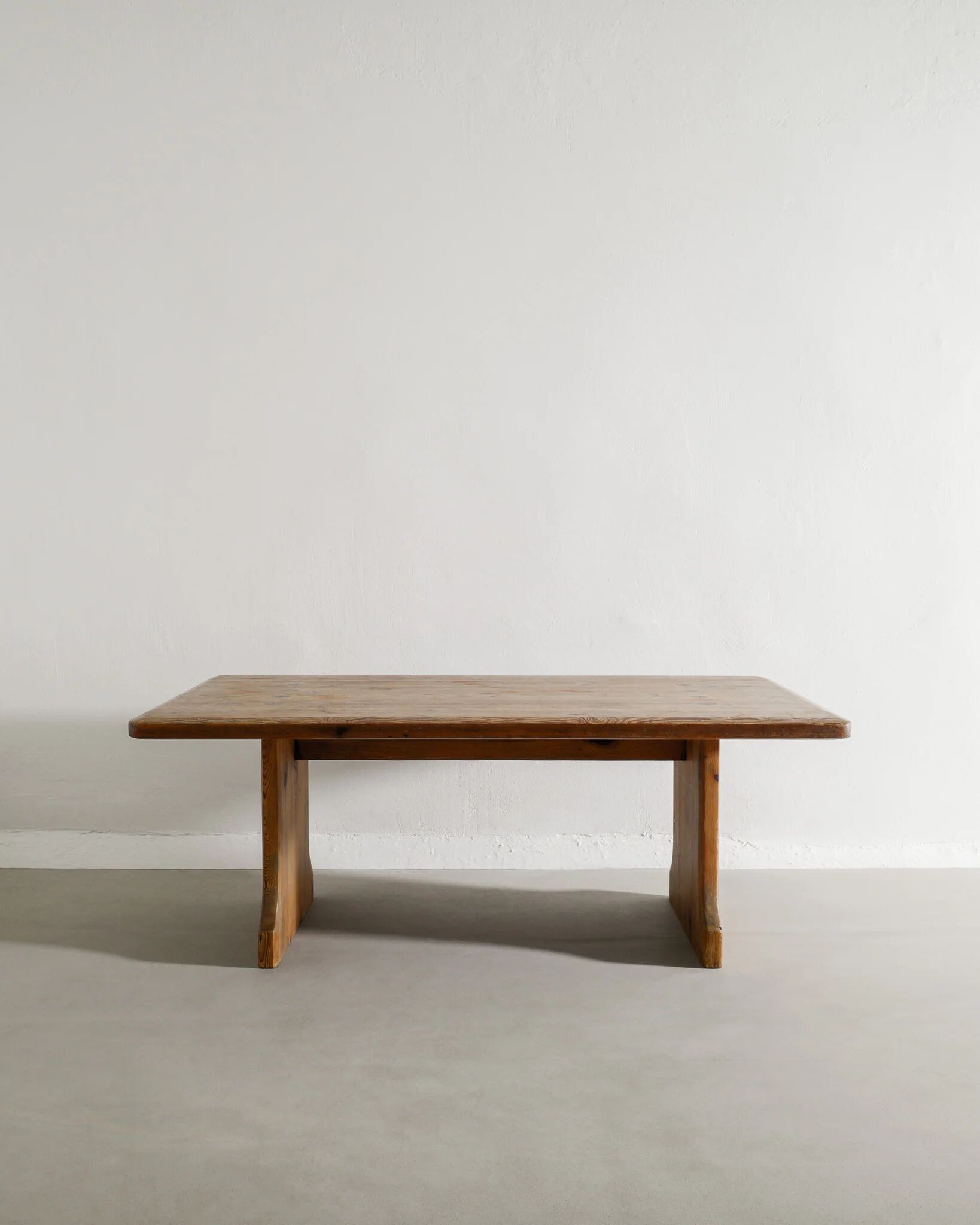 Vintage Swedish Sofa Coffee Table in Pine, 1930s
