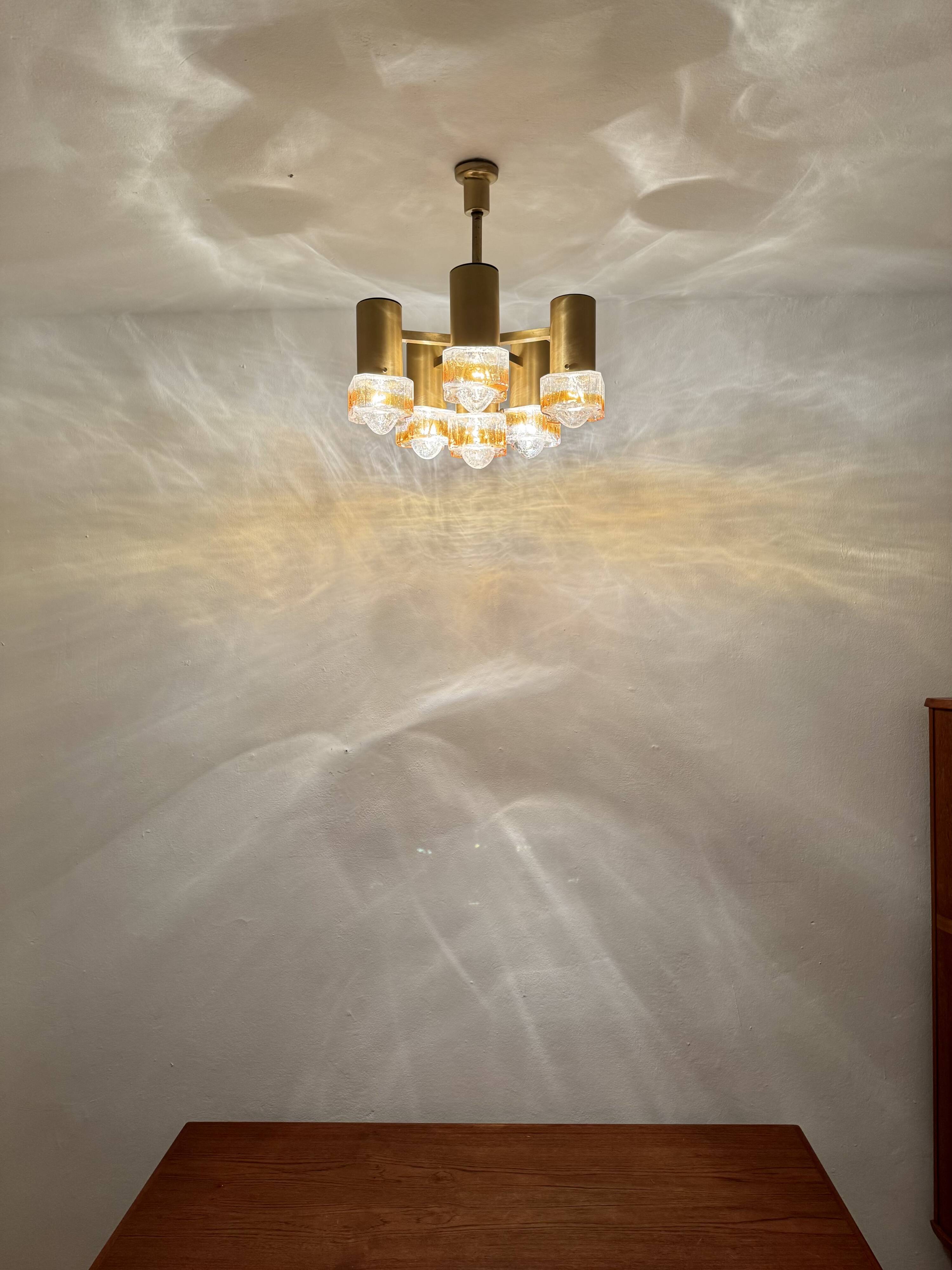 Italian Murano Glass Chandelier