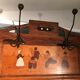 Vintage wardrobe coat rack