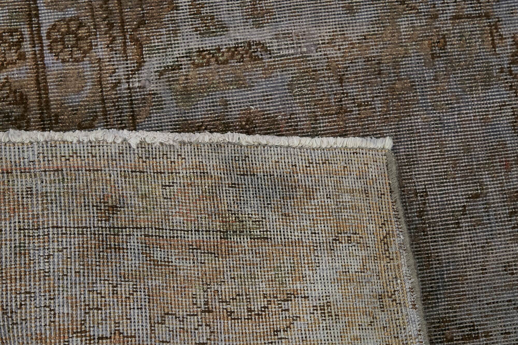 1980s 245 cm x 320 cm grey wool carpet