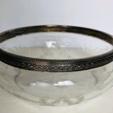 Empty cup engraved glass pockets