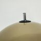 Mid-century mushroom table lamp with chrome base, 1970s