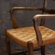 Fauteuil avec assise tissée, Danemark 1930