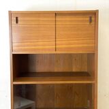 Vintage 70s display cabinet and chest of drawers
