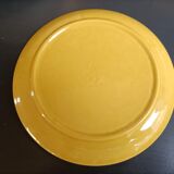 Set of 5 yellow dessert plates