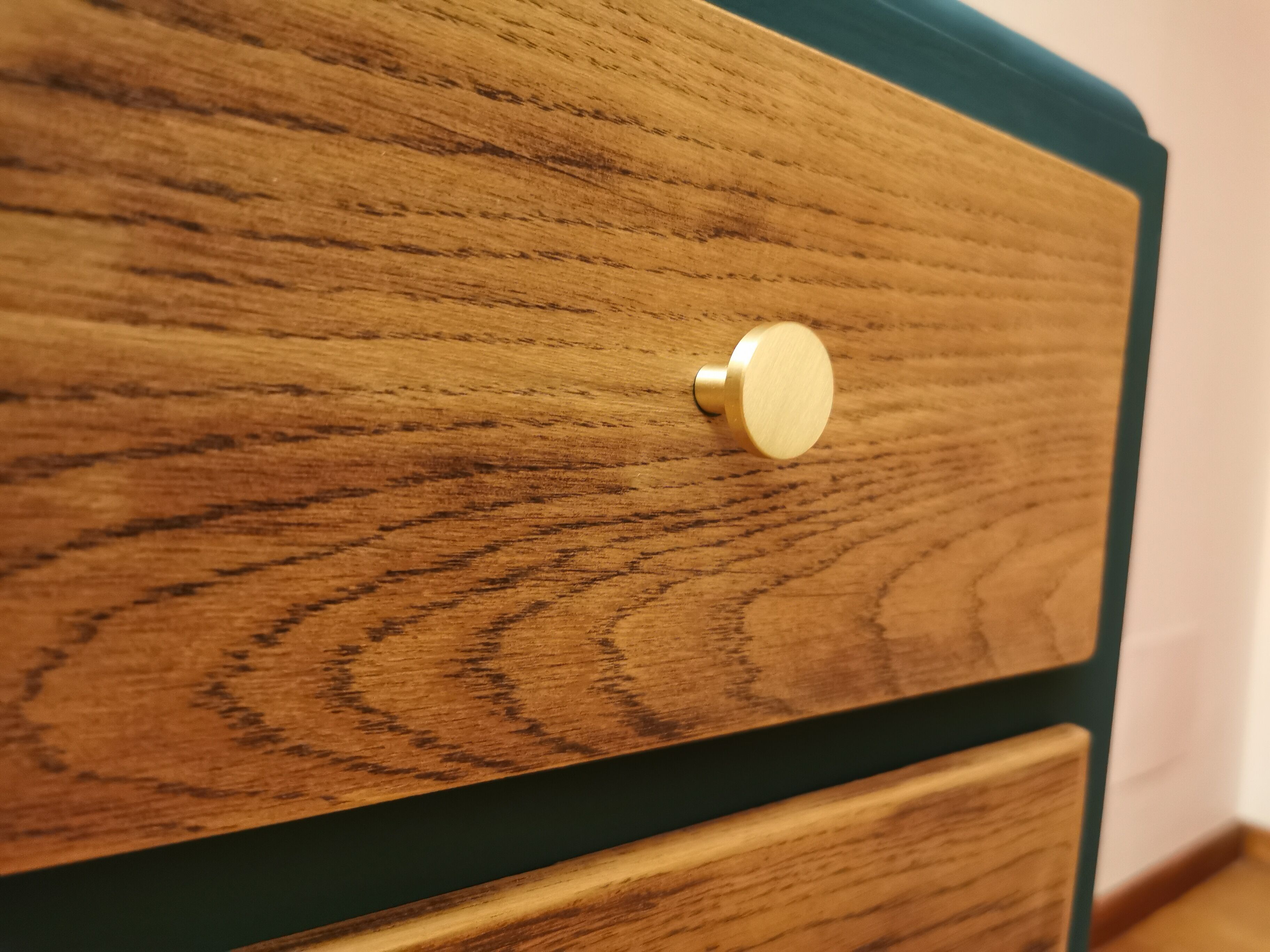 Commode vintage relookée 4 tiroirs