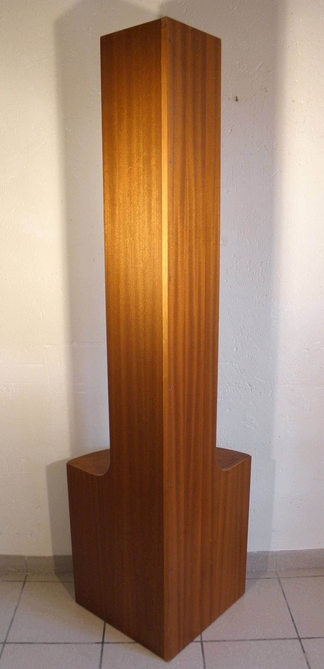 Furniture - corner shelf in teak 70s