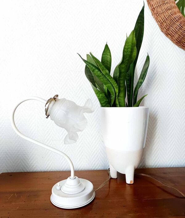 Lampe art déco col de cygne