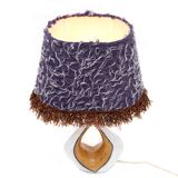 Colored ceramic lamp