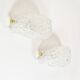 Pair of Murano glass 'bubble' sconces by Hillebrand