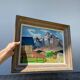 Tableau paysage montagne