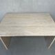 Vintage travertine side table