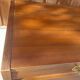 double curtain filing cabinet, vintage