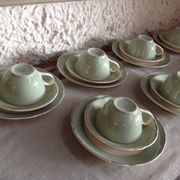 Peppermint coffee and dessert service / Villeroy - Boch / vintage 50-60