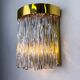 Cascade wall light by Venini, Murano glass, Italy, 1970