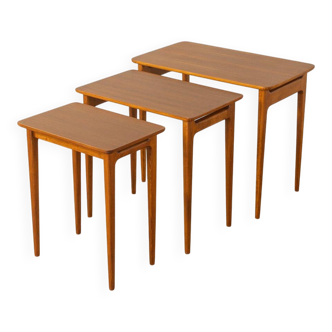 Nesting tables from the 1960s by Lotos