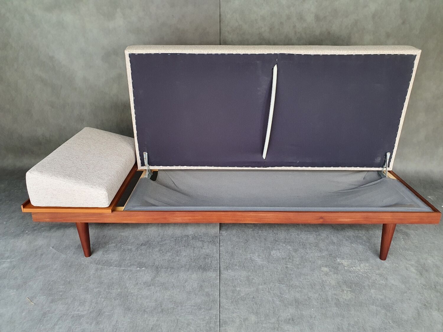 Teak daybed sofa by Ingmar Relling, Vintage Scandinavian 1960s
