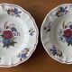 6 antique deep plates in Sarreguemines earthenware