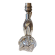 Vintage glass lamp base