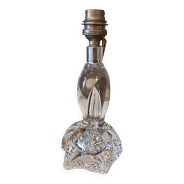 Vintage glass lamp base