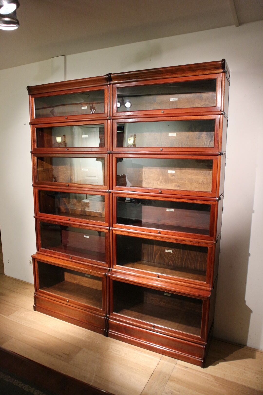 Antique mahogany Globe Wernicke Bookcase