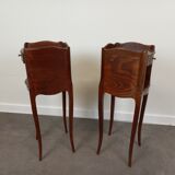 Pair of Louis XV style bedside tables