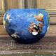 Cache pot XIXème à décor impressionniste