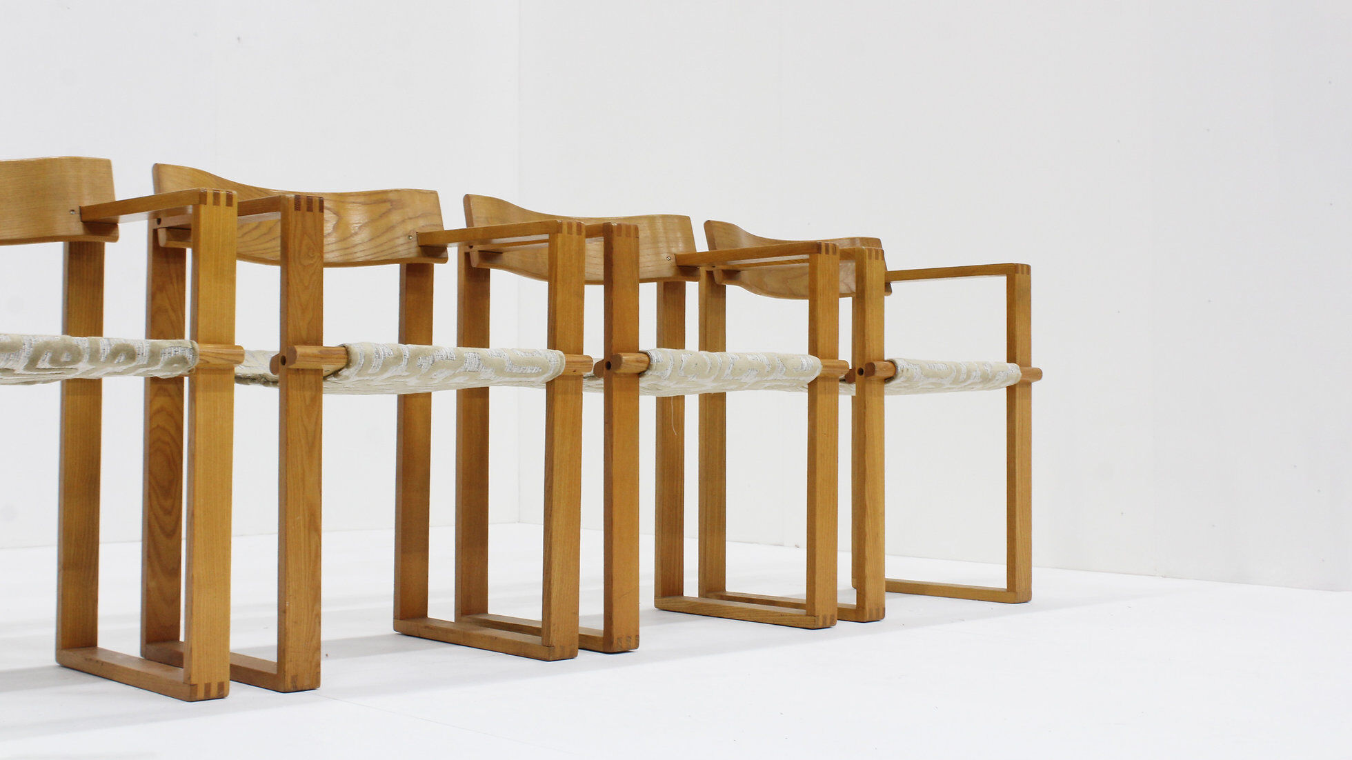 Vintage dining chairs by Ate van Apeldoorn, set of 4