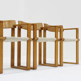 Vintage dining chairs by Ate van Apeldoorn, set of 4