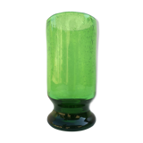 Vintage bubble glass vase