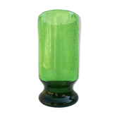 Vintage bubble glass vase