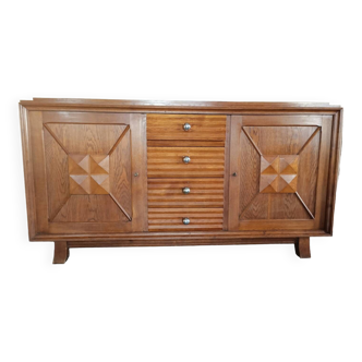 Enfilade 1940 France Brutaliste style Charles Dudouyt