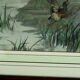Flight of ducks, marshes and tetard willows - chromolithography Jules Habert-Dys - 1880