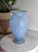 Vase en verre craquelé