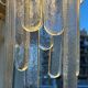 Murano Glass Waterfall Chandelier by Carlo Nason for Mazzega, 1970s