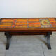 Table basse céramique années 70