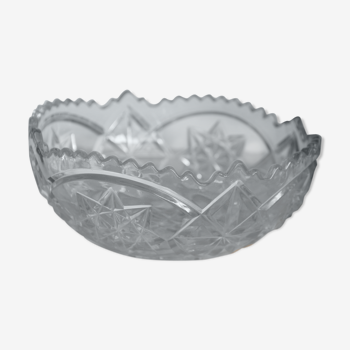 Small bowl vintage cut glass