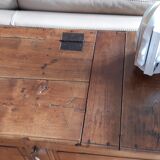 Paire de banc-coffre ou marche bancs début XIXème