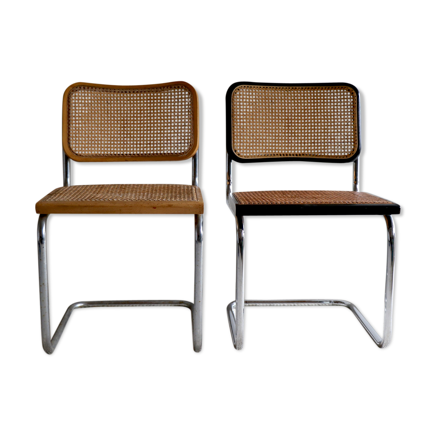 Paire de chaises B32 par Marcel Breuer