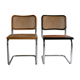Paire de chaises B32 par Marcel Breuer