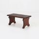 Rustic hand crafted wooden stool, France ca. 1880