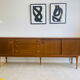 Vintage Scandinavian teak sideboard – circa 1960