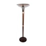 Art-deco mahogany lamppost