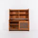 Vintage Danish 2 piece Oregon pine cabinet Collection Fuglsang
