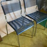 Pair of scoubidou chairs
