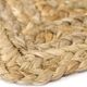 Tapis Jute Naturel, Alhambra Couleur Naturelle, Tapis 100% Fibre de Jute, Tressé à la Main