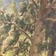 Vintage landscape painting