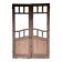 Pair of old Art Nouveau doors